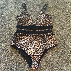Leopard One Piece Size Medium